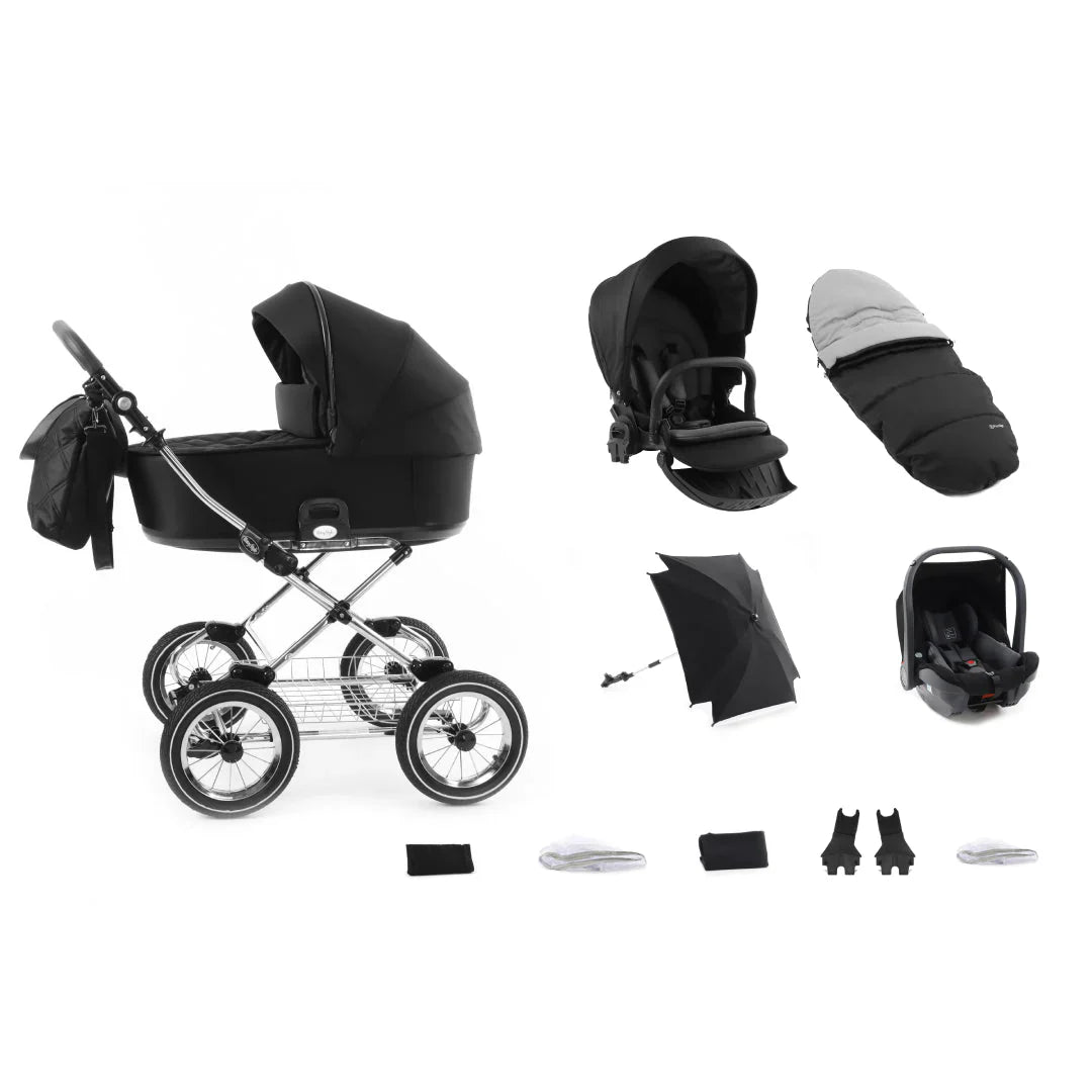 BabyStyle Prestige Stroller 12 Piece Bundle - Ebony