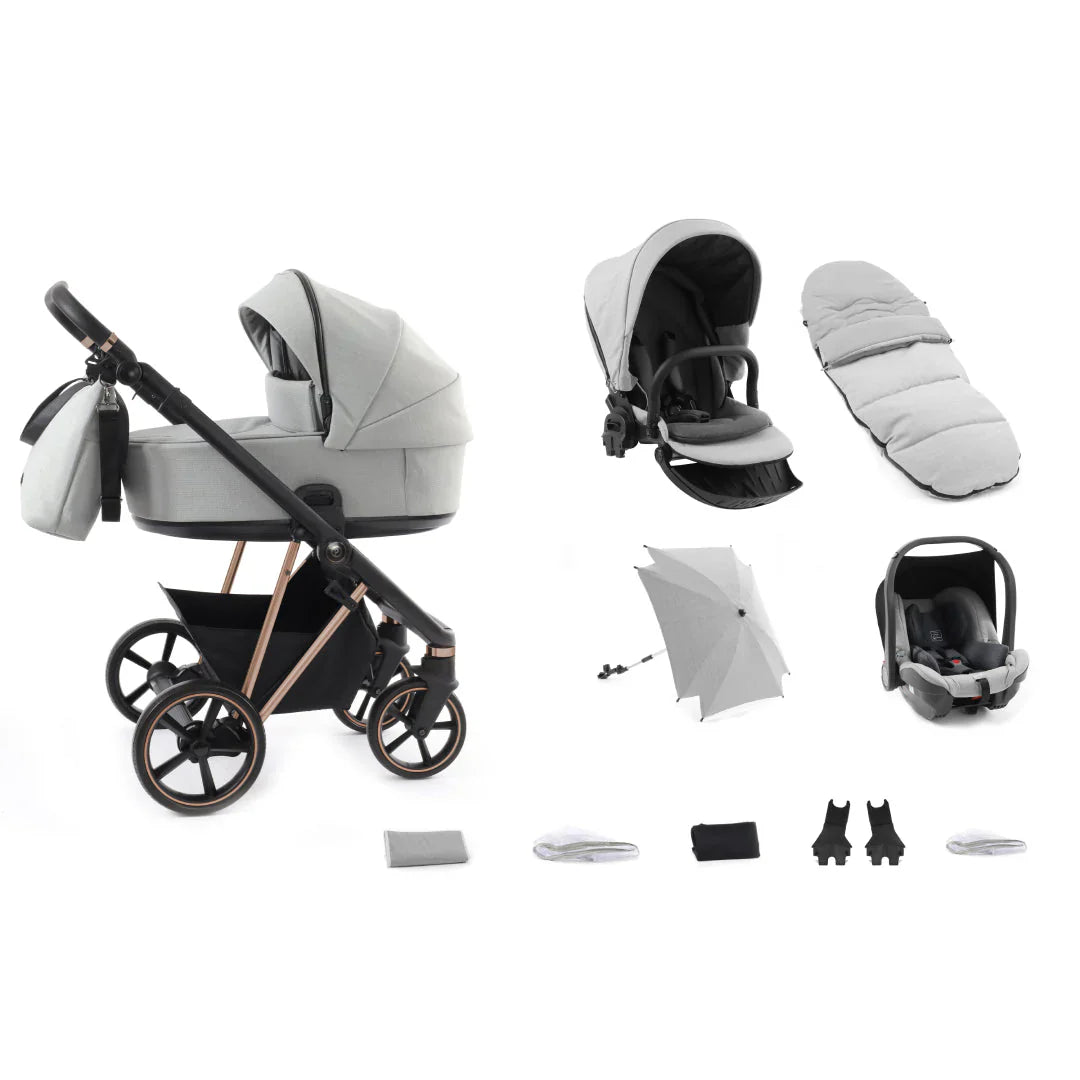 BabyStyle Prestige Stroller 12 Piece Bundle - Flint