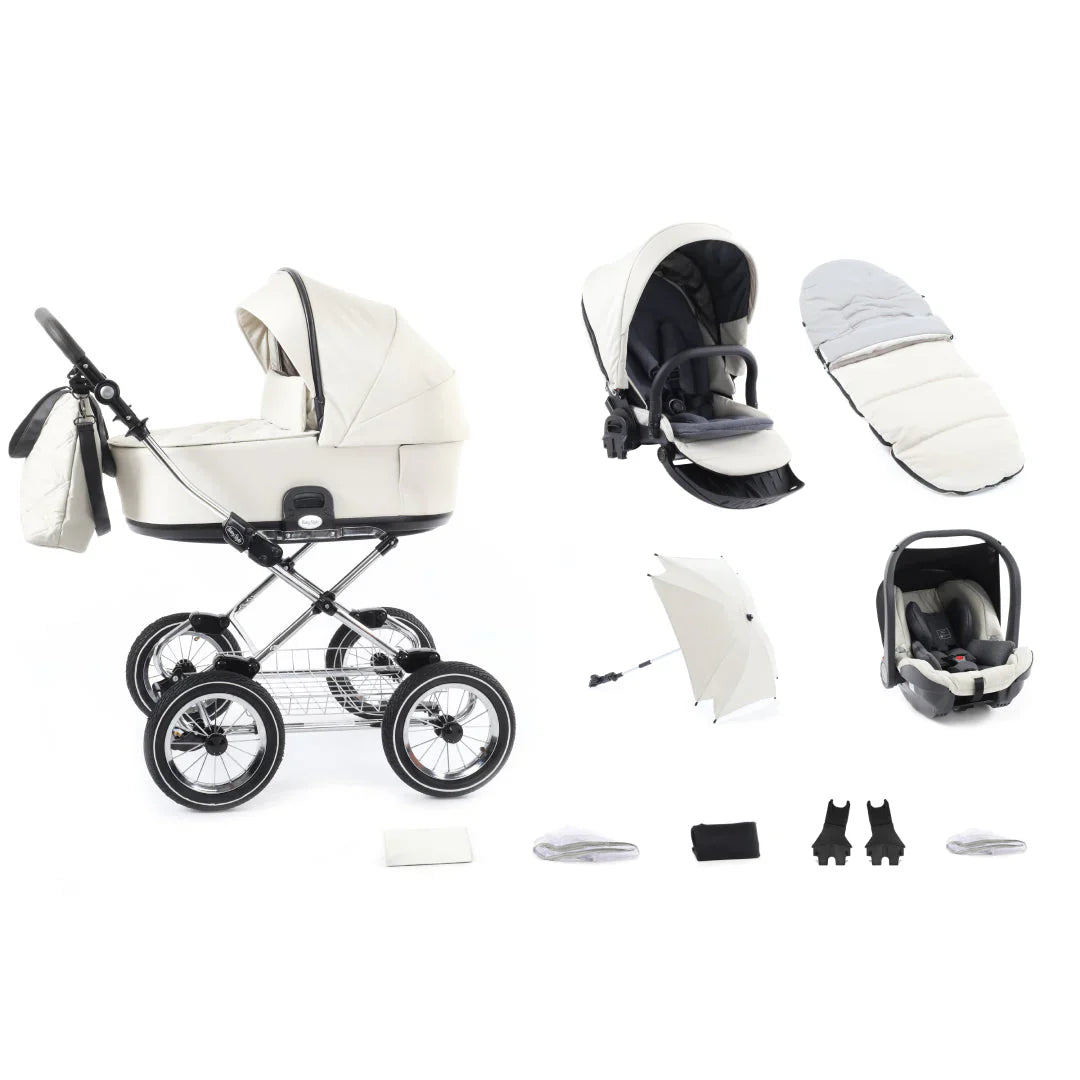 BabyStyle Prestige Stroller 12 Piece Bundle - Ivory