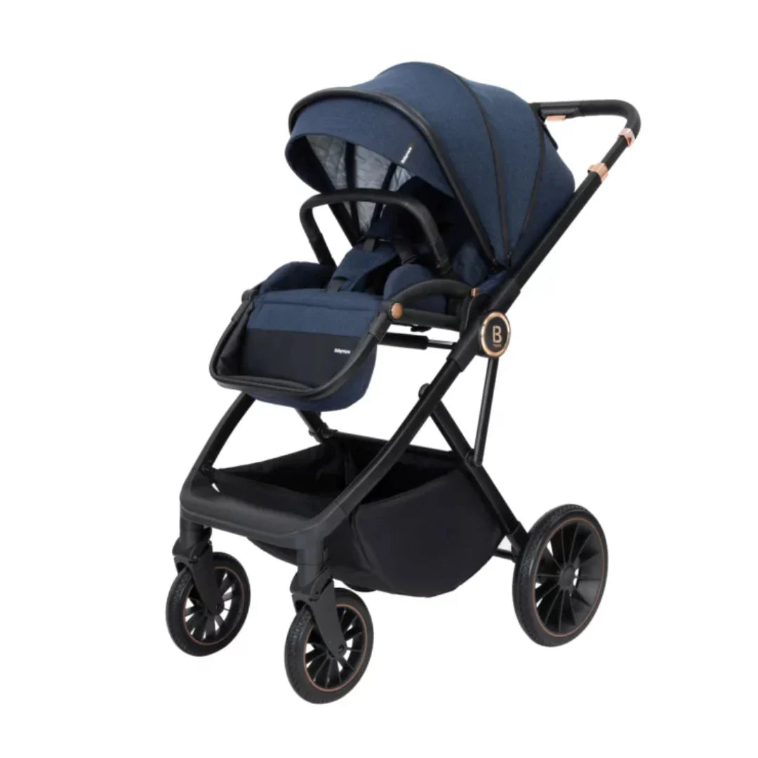 Babymore Chia Travel System Coco with Base – Midnight Blue