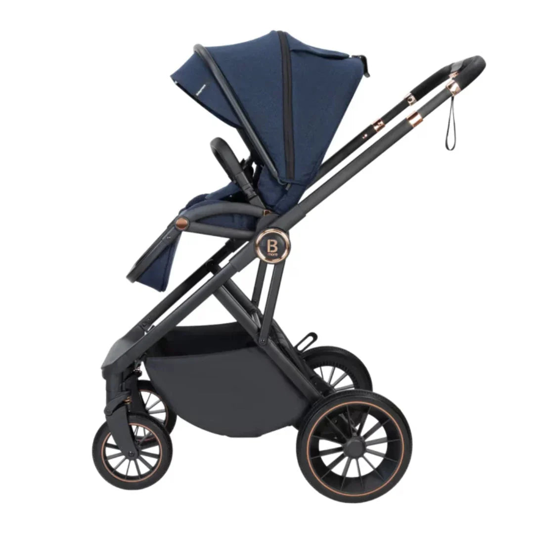 Babymore Chia Travel System Coco with Base – Midnight Blue