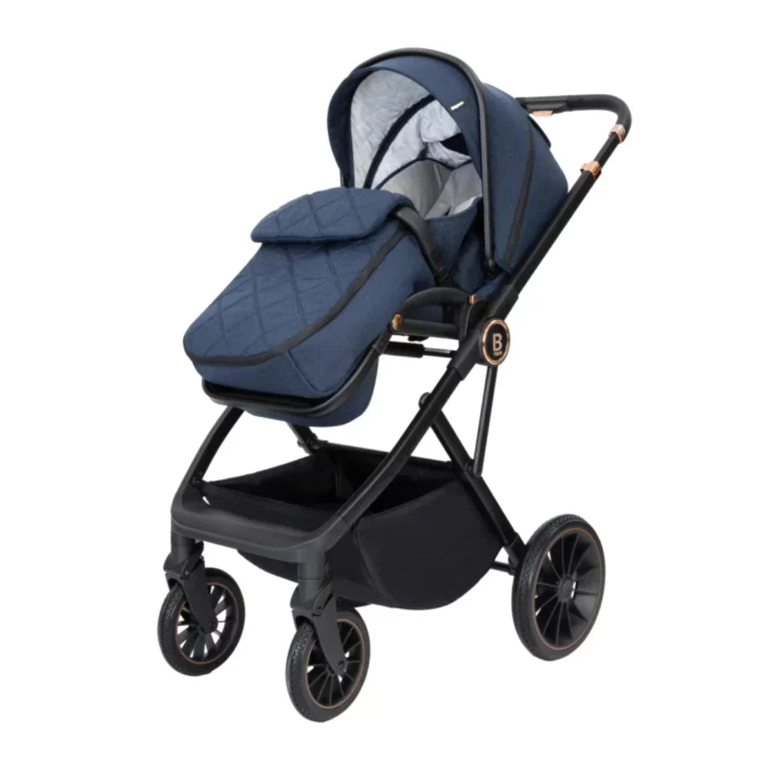 Babymore Chia Travel System Coco with Base – Midnight Blue