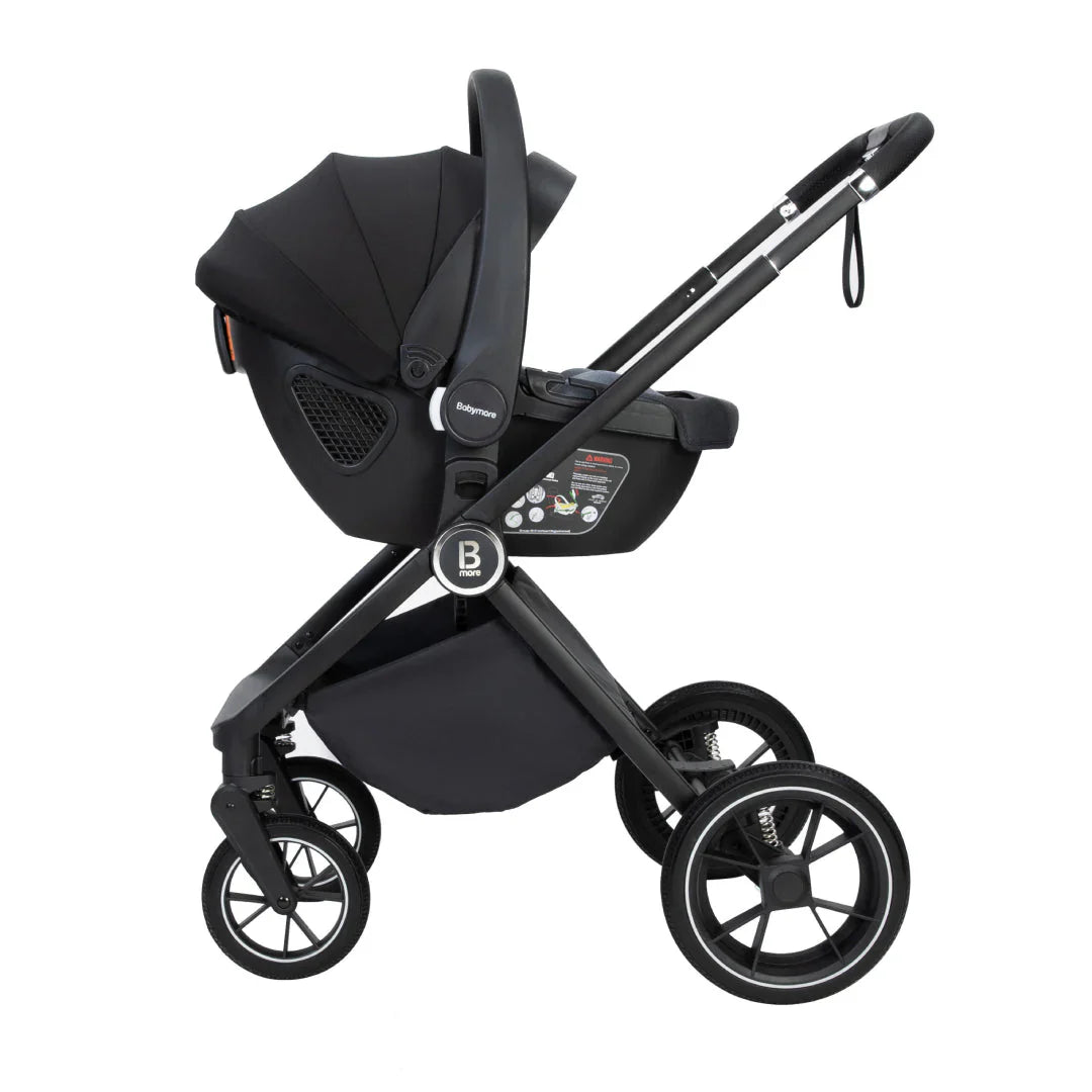 Babymore Kai Travel System Coco with Base – Forest Grey