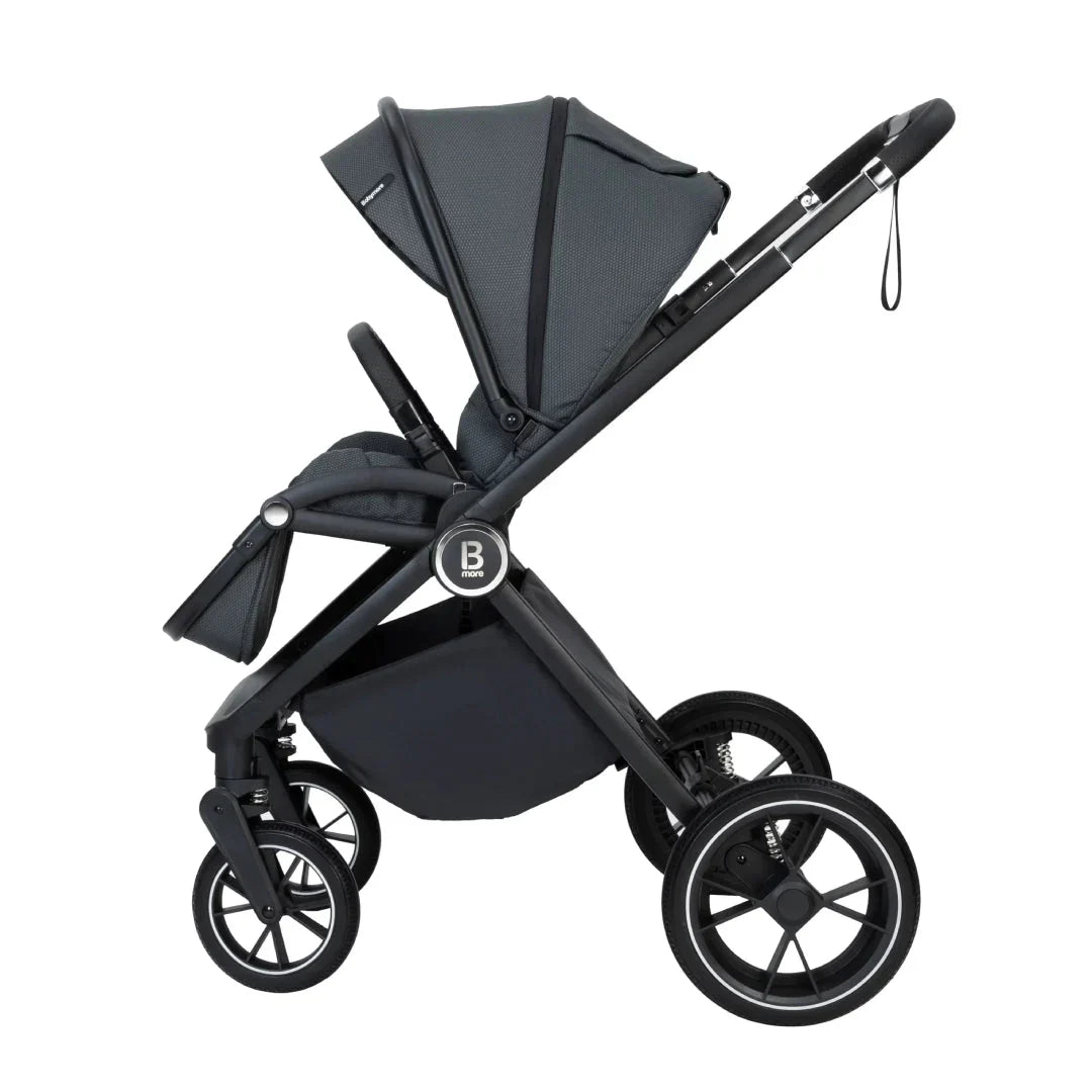 Babymore Kai Travel System Coco with Base – Forest Grey