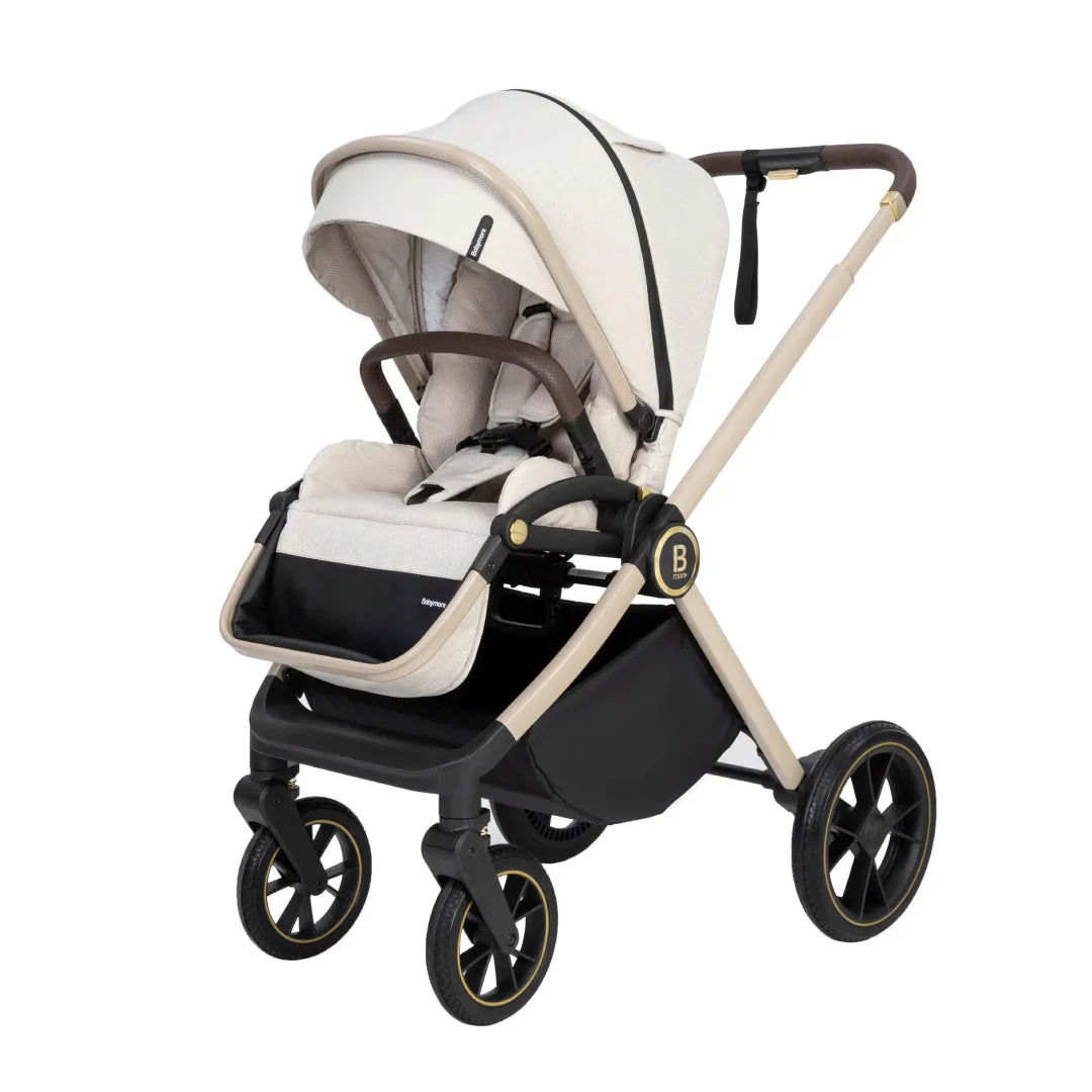 Babymore Kai Travel System Pecan with Base – Sandstone