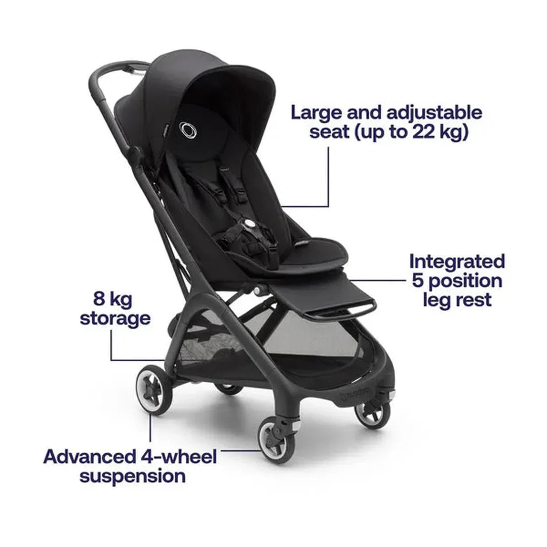 Bugaboo Butterfly Pushchair - Midnight Black