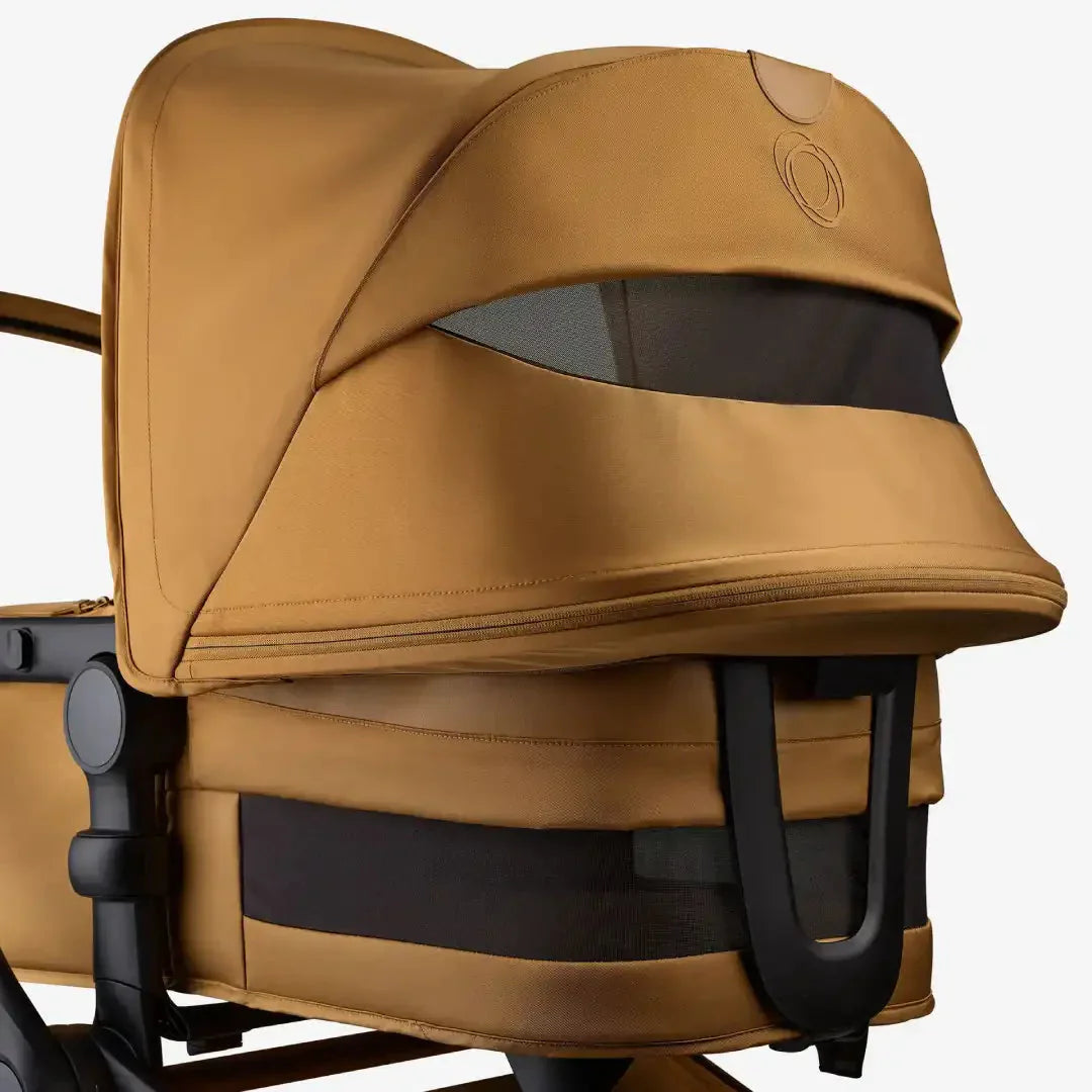 Bugaboo Fox 5 Complete Noir Limited Edition Cybex Cloud T Car Seat & Accessory Bundle - Amber Glow