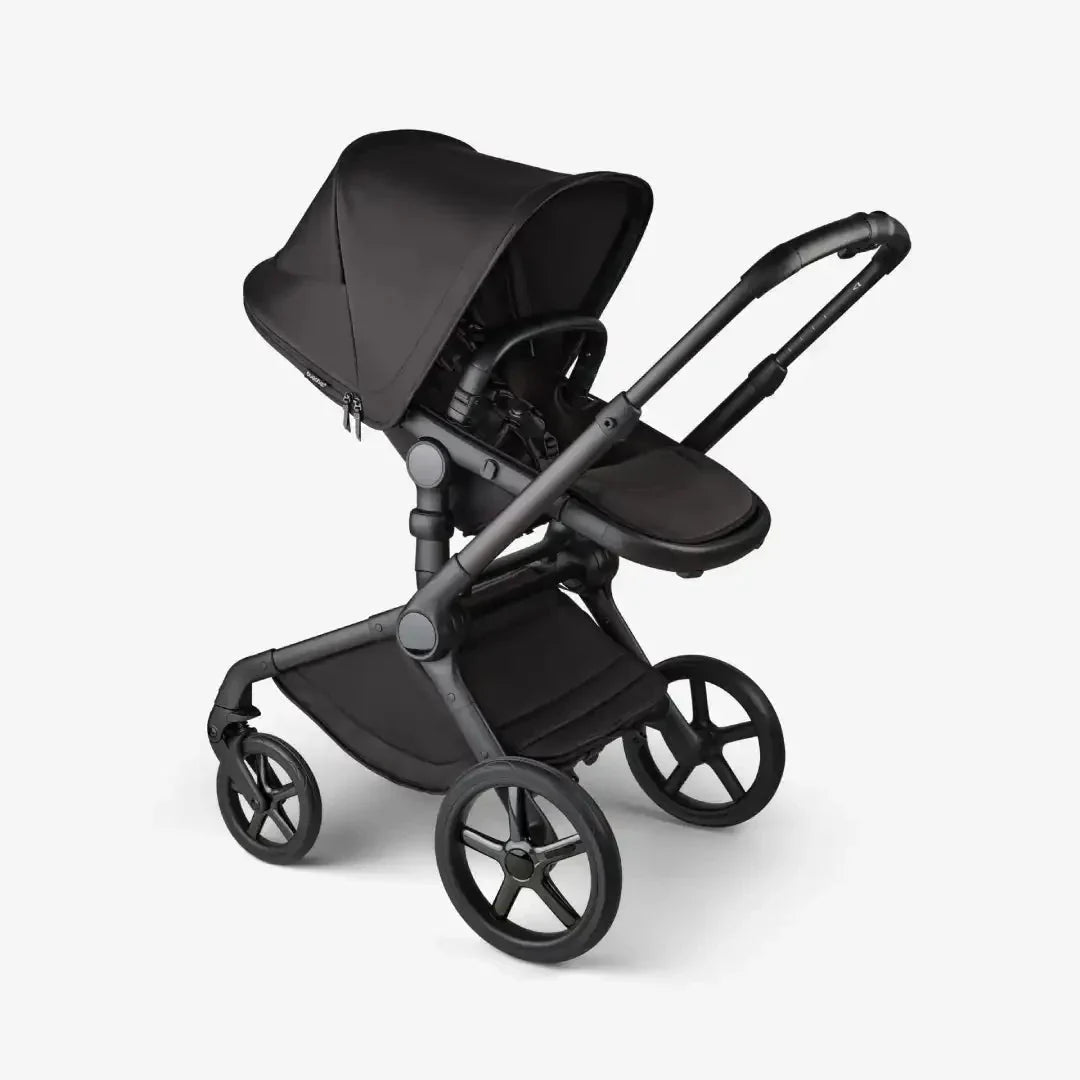 Bugaboo Fox 5 Complete Noir Limited Edition Cybex Cloud T Car Seat & Accessory Bundle - Black Moonlight