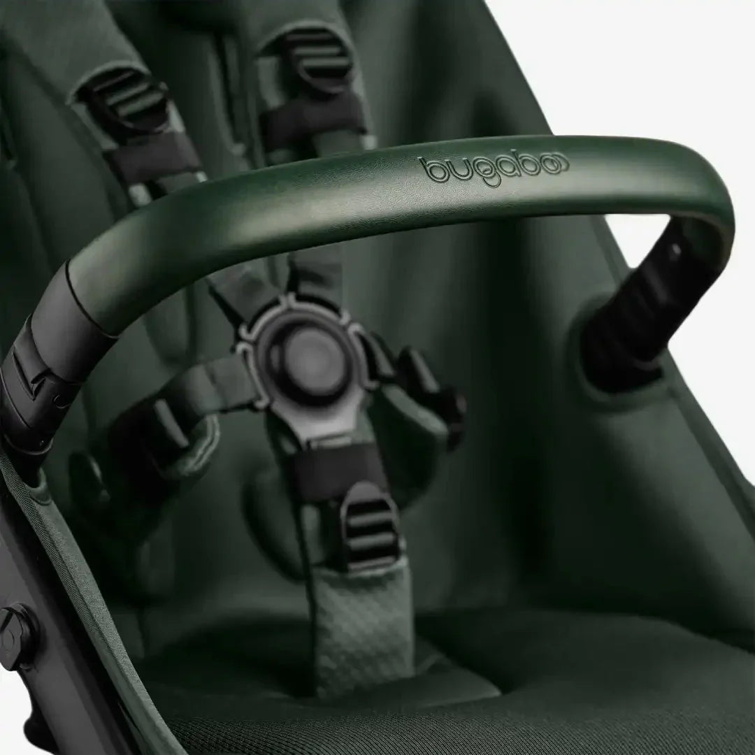Bugaboo Fox 5 Complete Noir Limited Edition Cybex Cloud T Car Seat & Accessory Bundle - Midnight Green