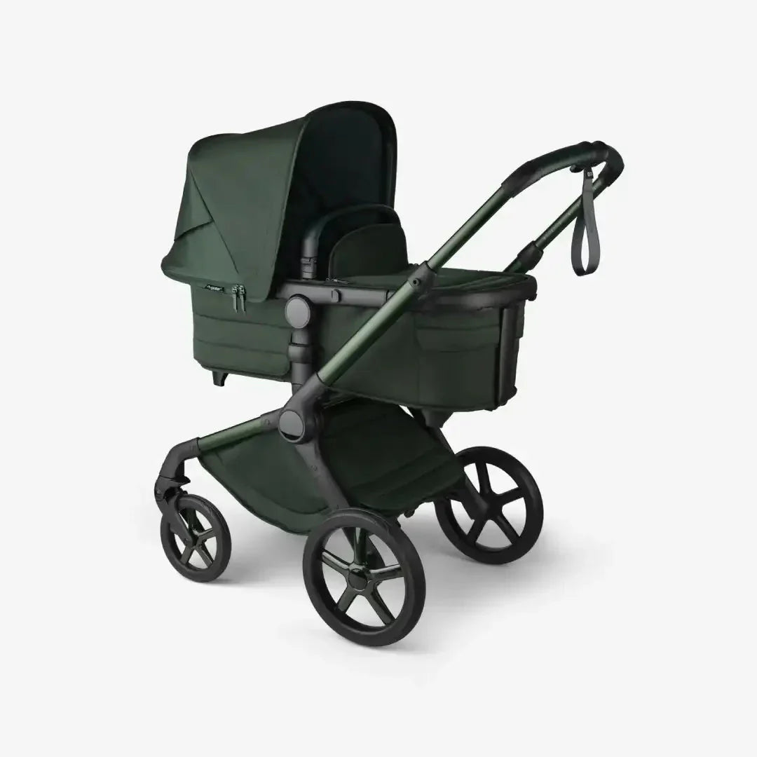 Bugaboo Fox 5 Complete Noir Limited Edition Cybex Cloud T Car Seat & Accessory Bundle - Midnight Green