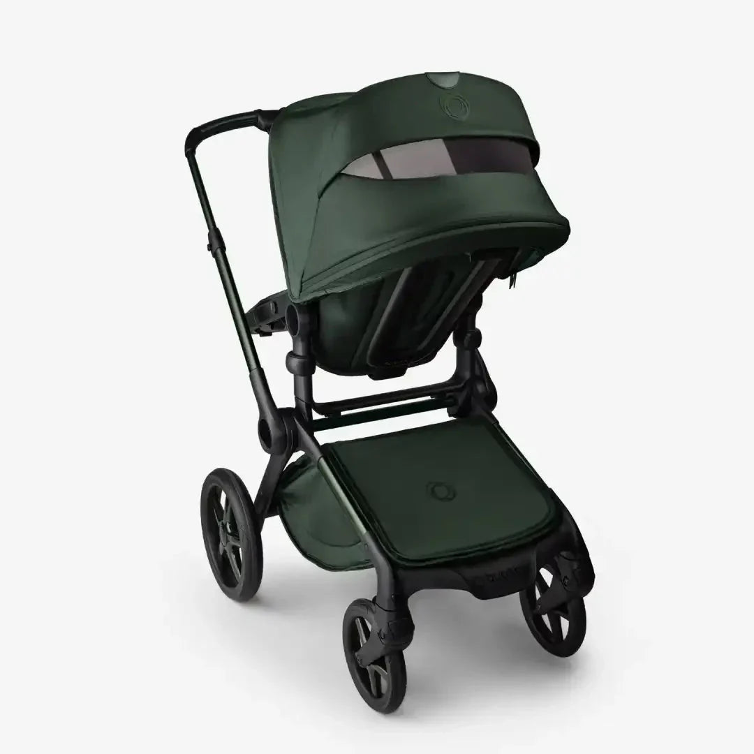 Bugaboo Fox 5 Complete Noir Limited Edition Cybex Cloud T Car Seat & Accessory Bundle - Midnight Green