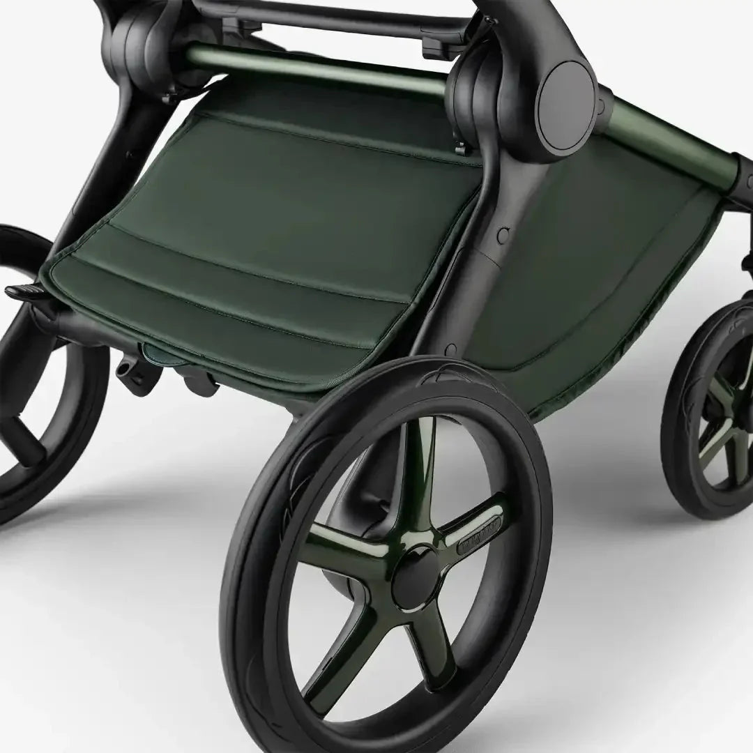 Bugaboo Fox 5 Complete Noir Limited Edition Cybex Cloud T Car Seat & Accessory Bundle - Midnight Green