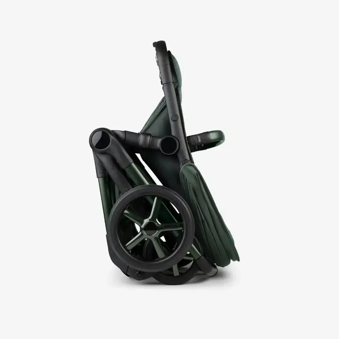 Bugaboo Fox 5 Complete Noir Limited Edition Cybex Cloud T Car Seat & Accessory Bundle - Midnight Green