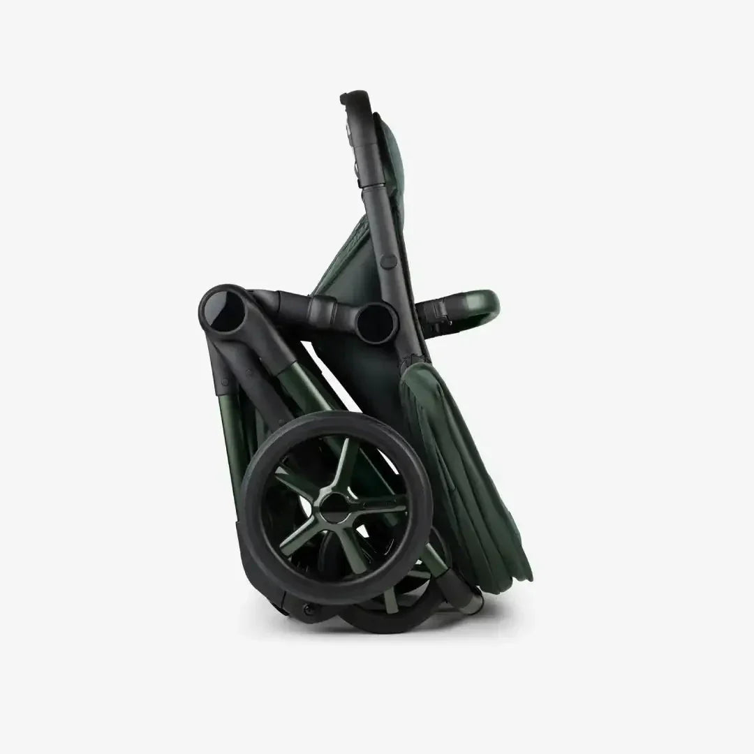 Bugaboo Fox 5 Complete Noir Limited Edition Turtle Air Car Seat & Accessory Bundle - Midnight Green
