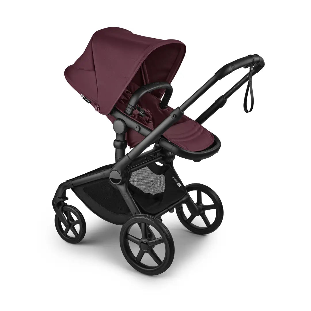 Bugaboo Fox 5 Renew Carrycot And Seat Pushchair - Dark Cherry