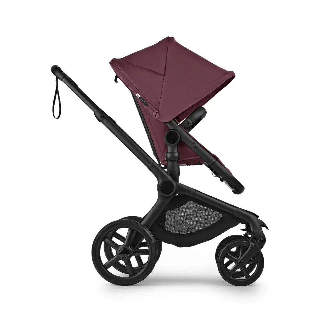 Bugaboo Fox 5 Renew Carrycot And Seat Pushchair - Dark Cherry