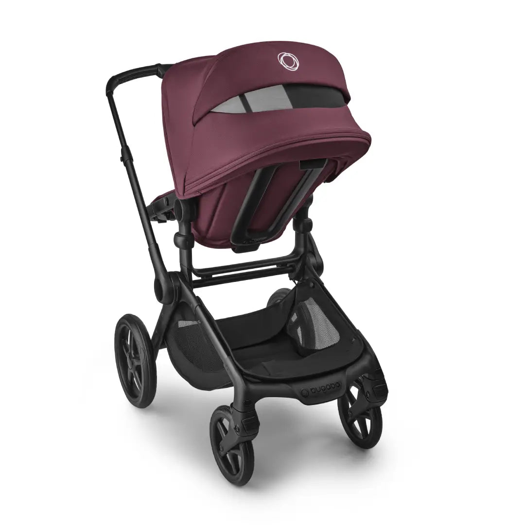 Bugaboo Fox 5 Renew Carrycot And Seat Pushchair - Dark Cherry