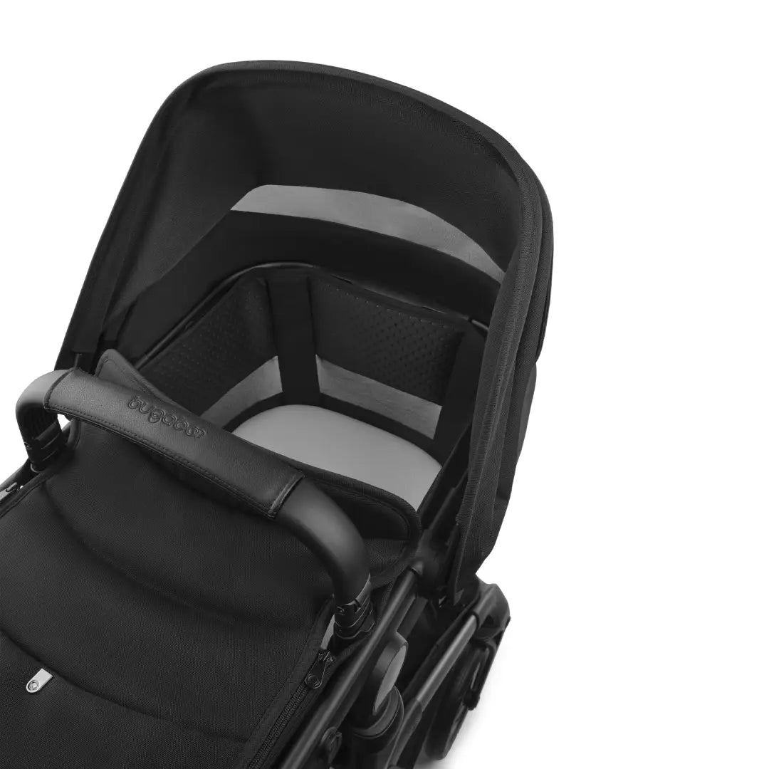 Bugaboo Fox 5 Renew Carrycot And Seat Pushchair - Heritage Black