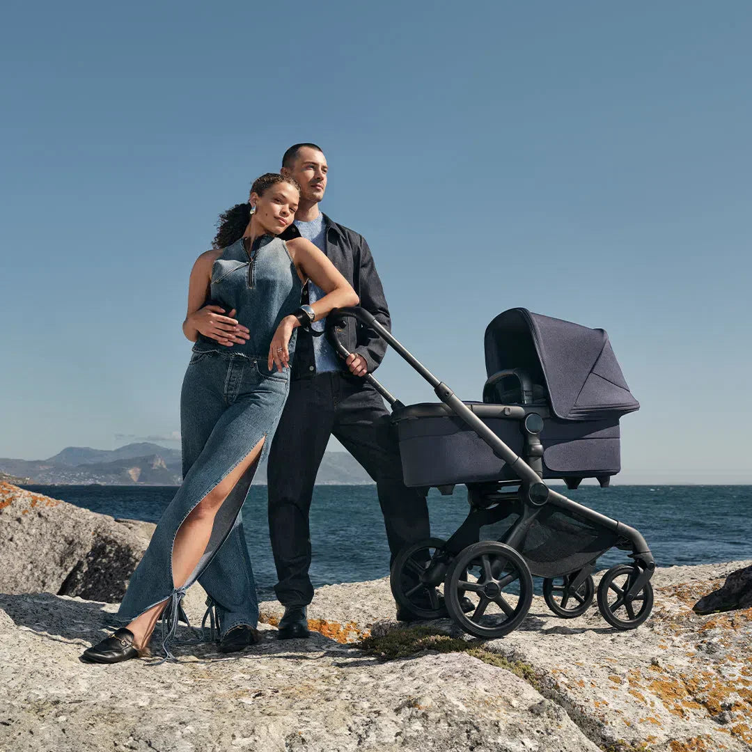 Bugaboo Fox 5 Renew Carrycot And Seat Pushchair - Indigo Blue