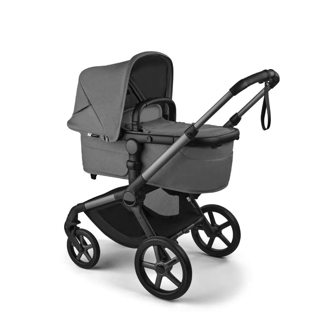 Bugaboo Fox 5 Renew Carrycot And Seat Pushchair - Moon Grey Melange