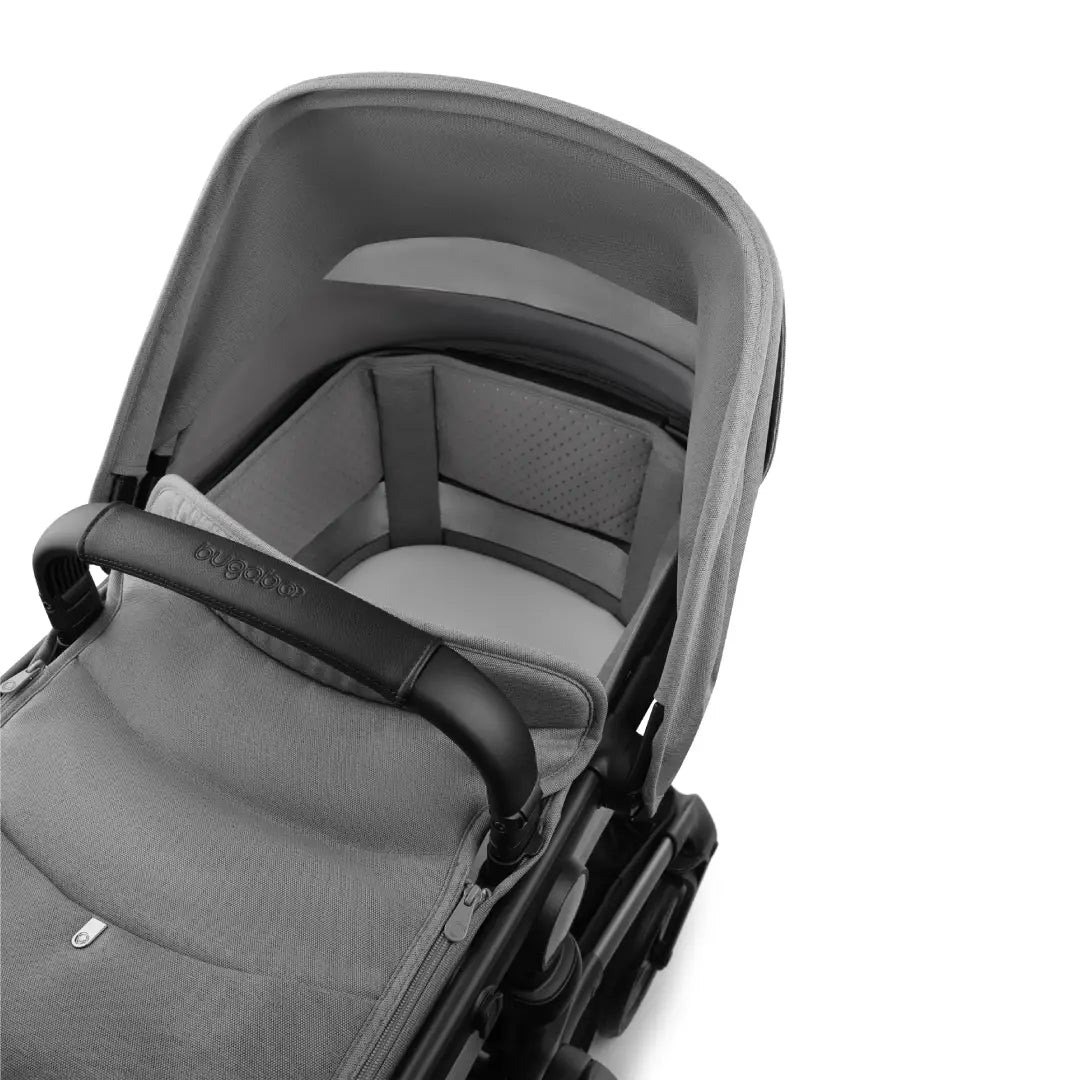 Bugaboo Fox 5 Renew Carrycot And Seat Pushchair - Moon Grey Melange