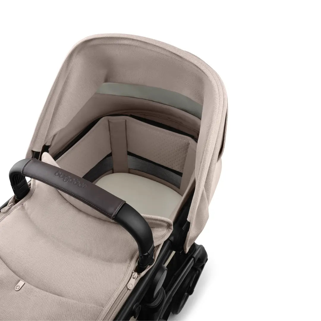 Bugaboo Fox 5 Renew Carrycot And Seat Pushchair - Taupe Melange
