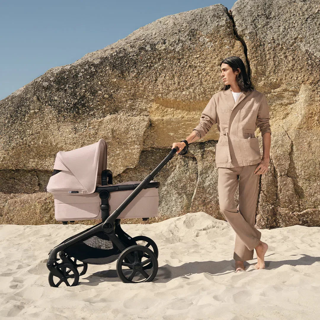 Bugaboo Fox 5 Renew Carrycot And Seat Pushchair - Taupe Melange