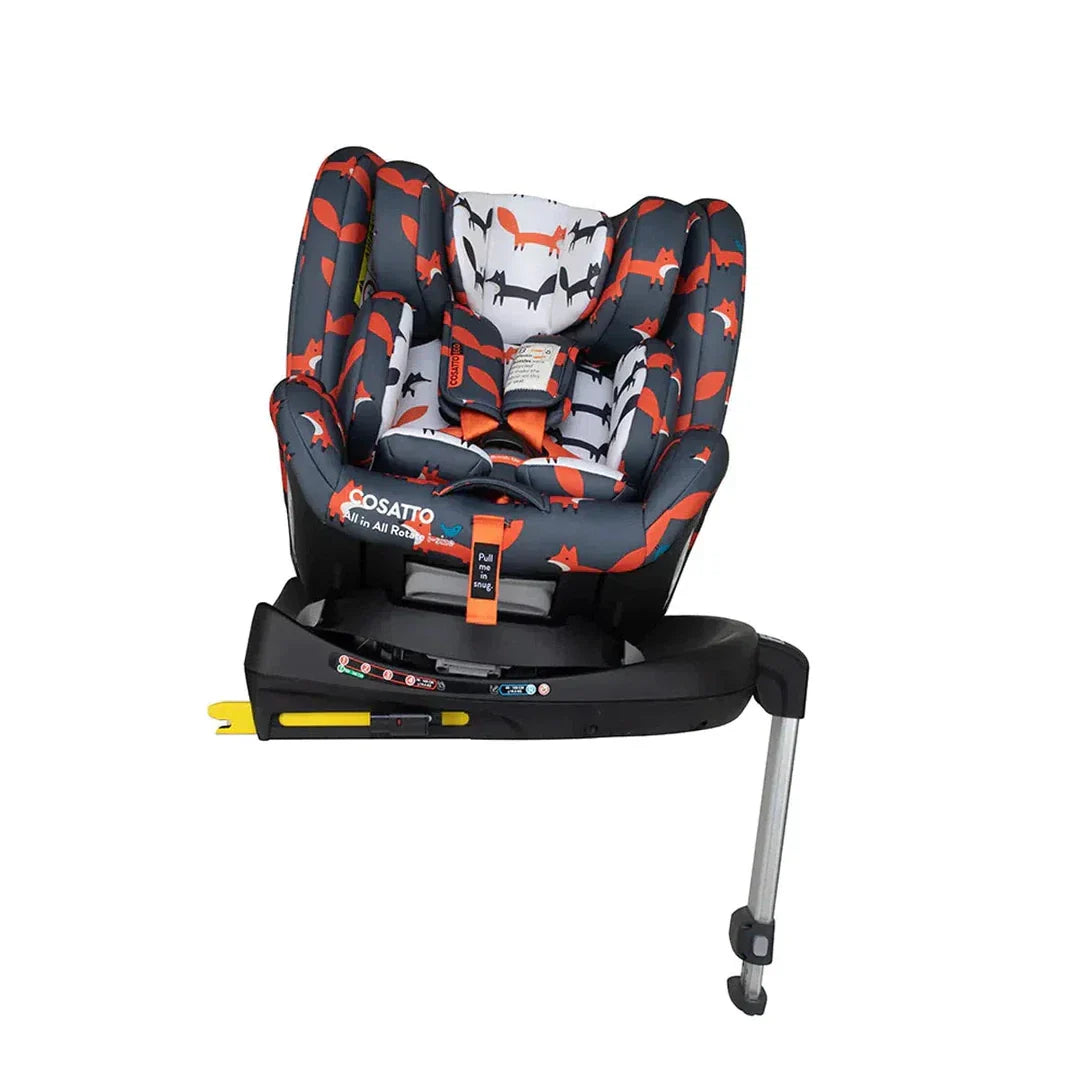 Cosatto All in All i-Size 360 Rotate Car Seat - Charcoal Mister Fox