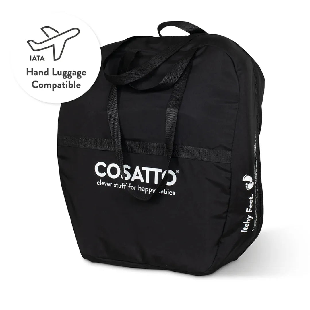 Cosatto On The Go i-Size Travel Car Seat - Itchy Feet Sky
