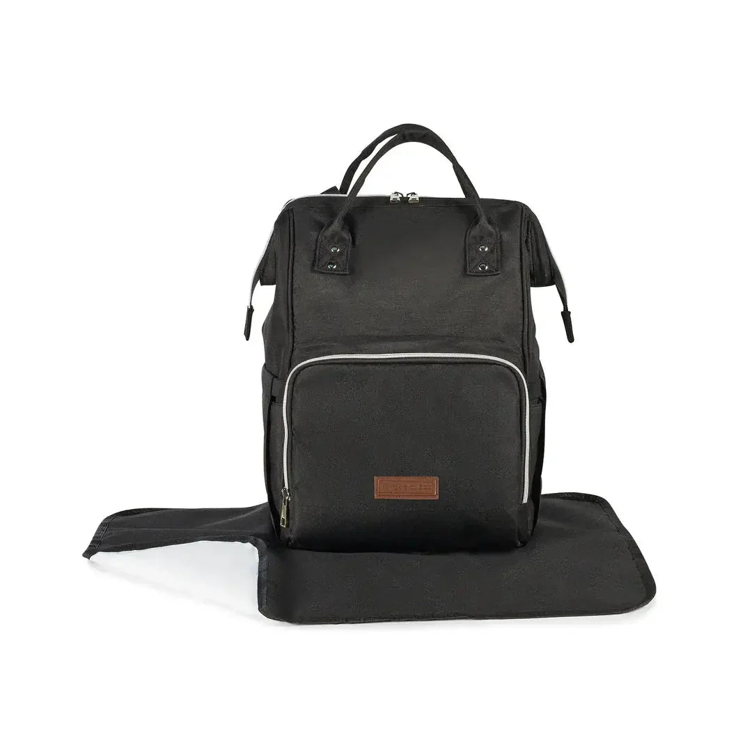 Ickle Bubba Stomp Luxe Travel System & Home 14 Piece Bundle Silver Chassis - Charcoal Grey