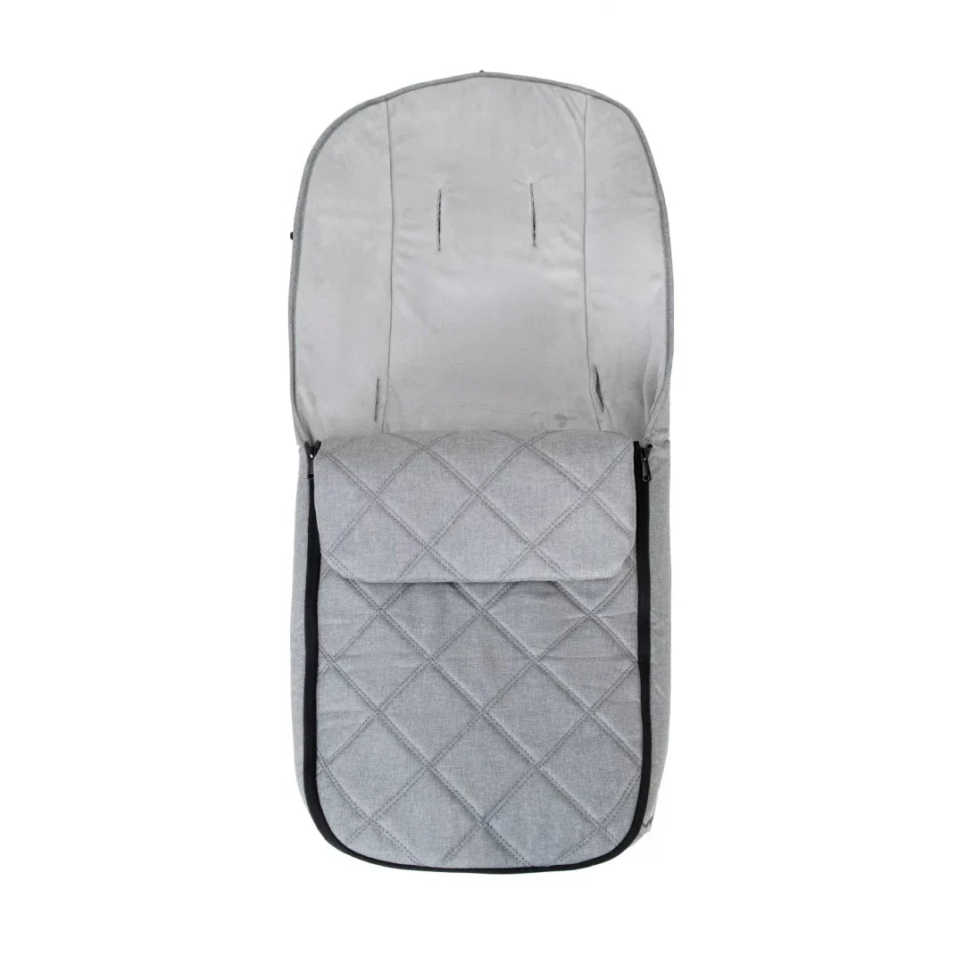 Babymore Chia Travel System Pecan with Base – Pearl Grey