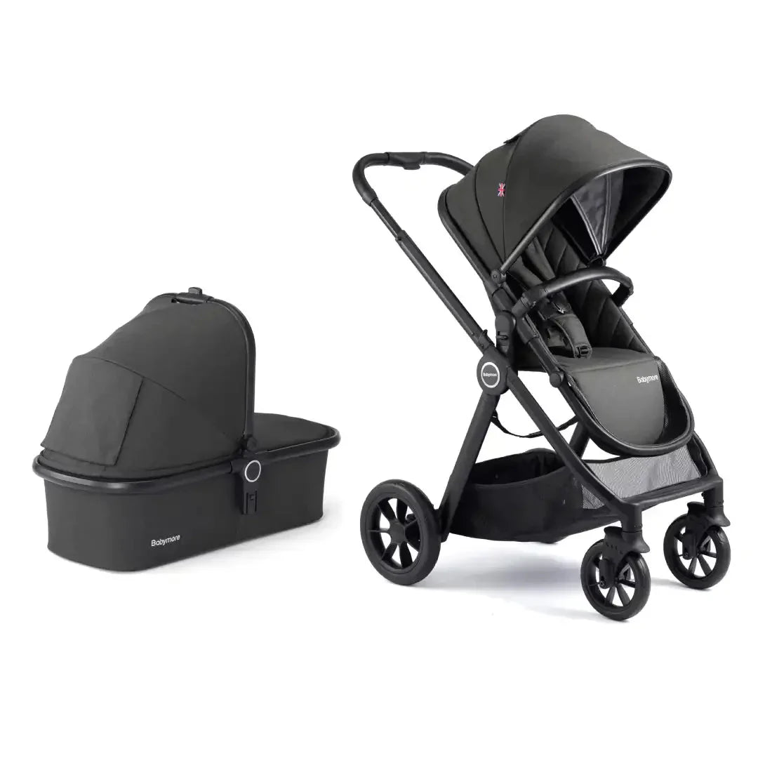 Babymore Memore V2 13 Piece Coco i-Size Car Seat with Isofix Base - Black