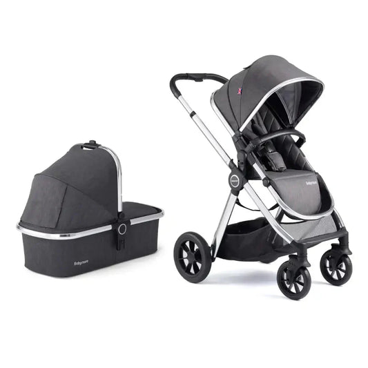 Babymore Memore V2 13 Piece Coco i-Size Car Seat with Isofix Base - Chrome