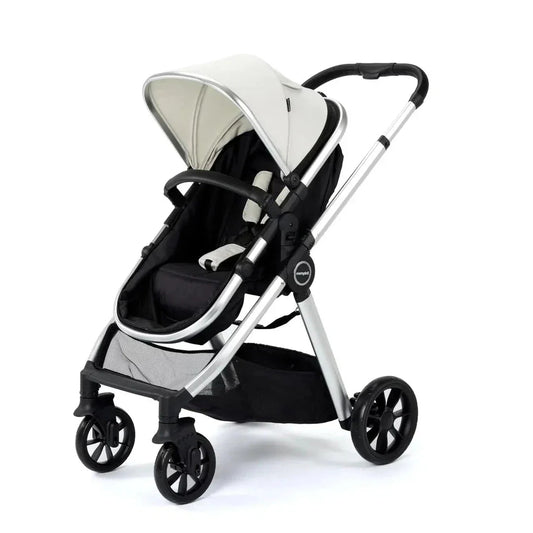 Babymore Mimi 2 in 1 Pram Pushchair - Silver