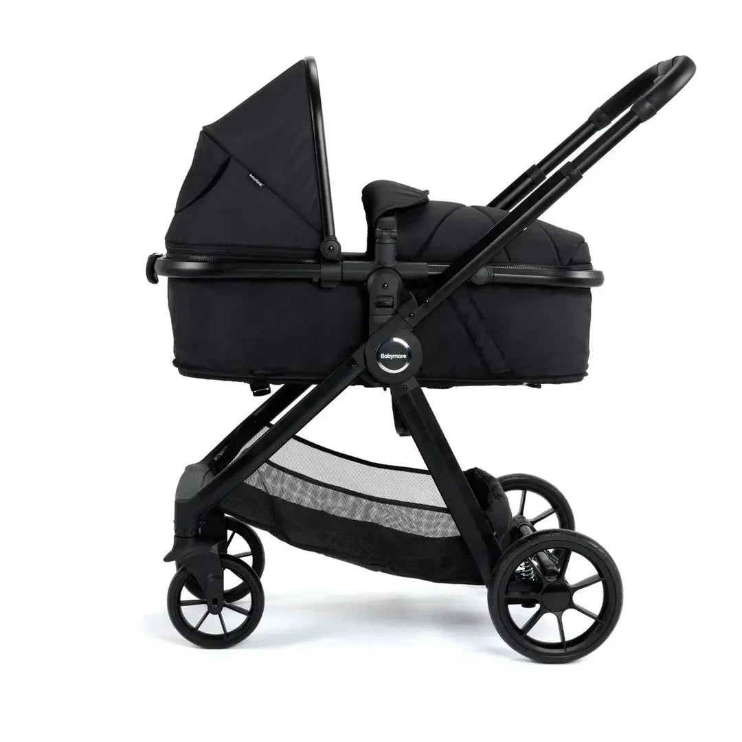 Babymore Mimi Travel System Coco i-Size Car Seat with Isofix Base - Black