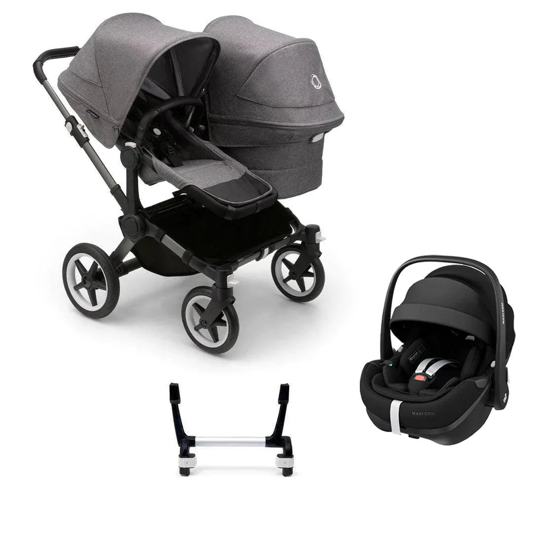 Bugaboo Donkey 5 Duo Complete - Grey Melange