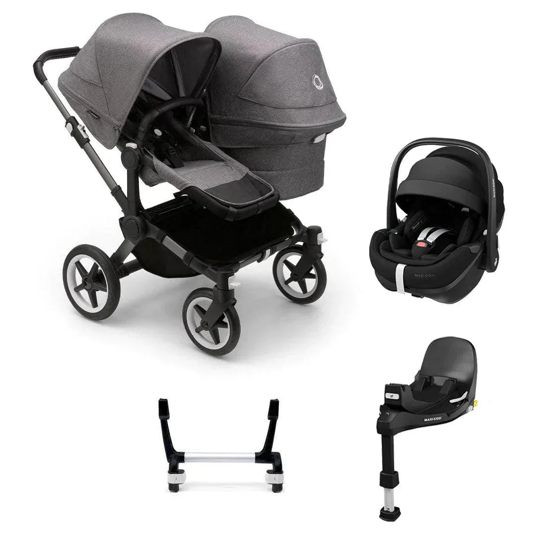 Bugaboo Donkey 5 Duo Complete - Grey Melange