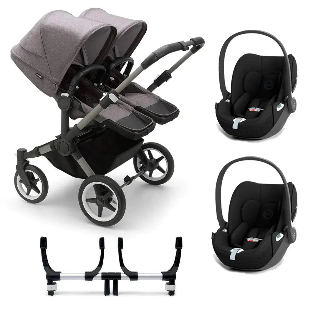 Bugaboo Donkey 5 Twin Complete - Grey Melange