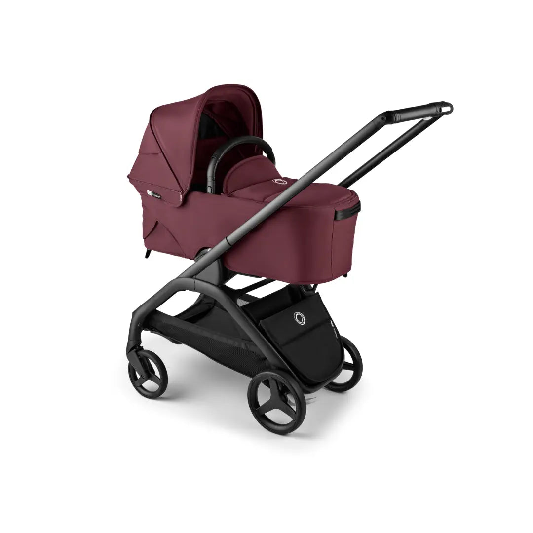 Bugaboo Dragonfly Carrycot And Seat Pushchair - Dark Cherry
