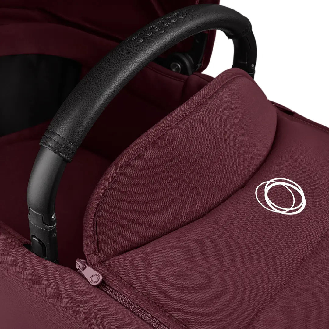 Bugaboo Dragonfly Carrycot And Seat Pushchair - Dark Cherry