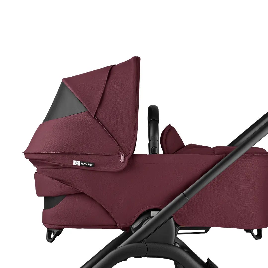 Bugaboo Dragonfly Carrycot And Seat Pushchair - Dark Cherry