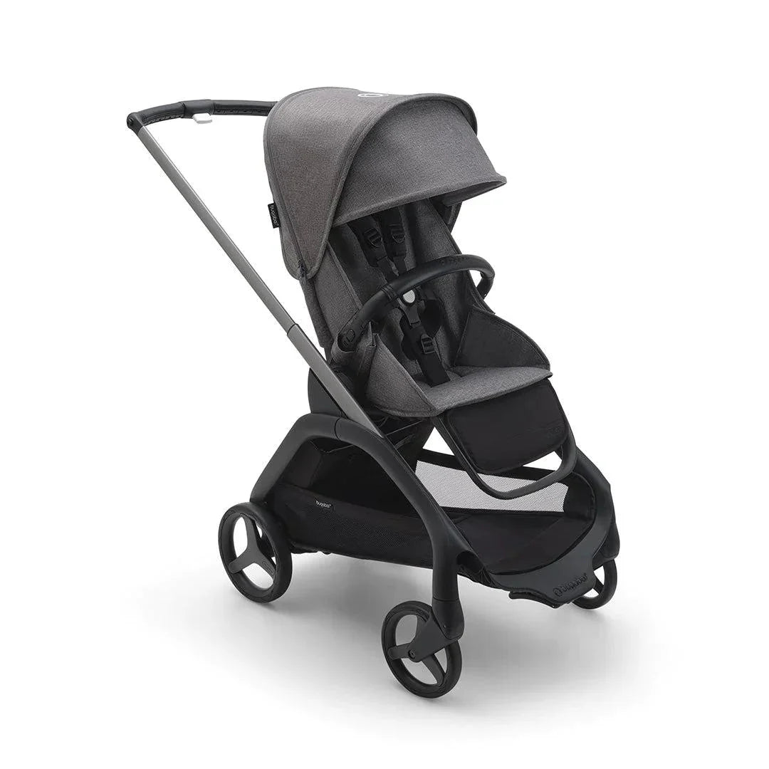 Bugaboo Dragonfly Carrycot And Seat Pushchair - Grey Melange