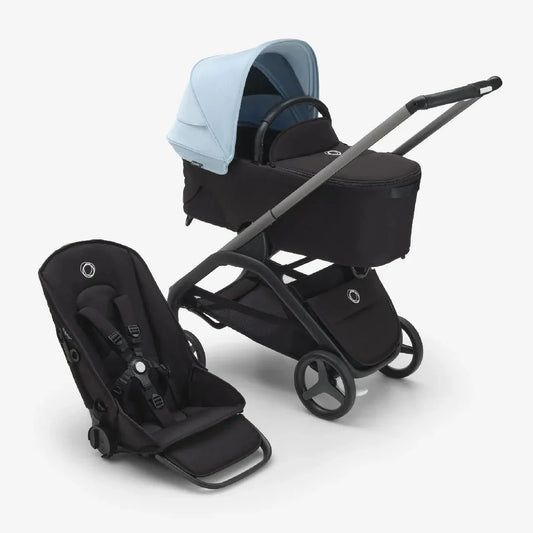 Bugaboo Dragonfly Carrycot And Seat Pushchair - Skyline Blue
