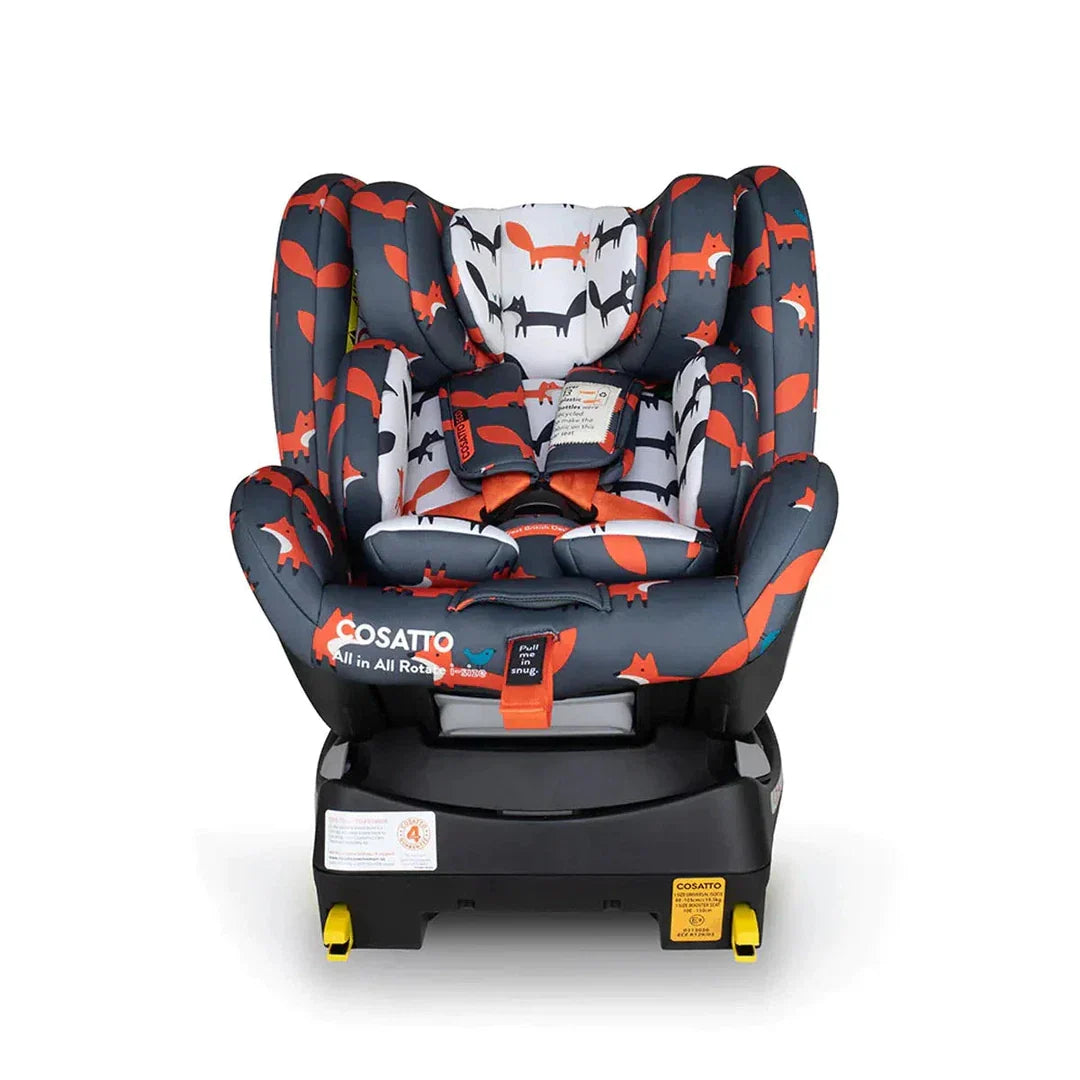 Cosatto All in All i-Size 360 Rotate Car Seat - Charcoal Mister Fox